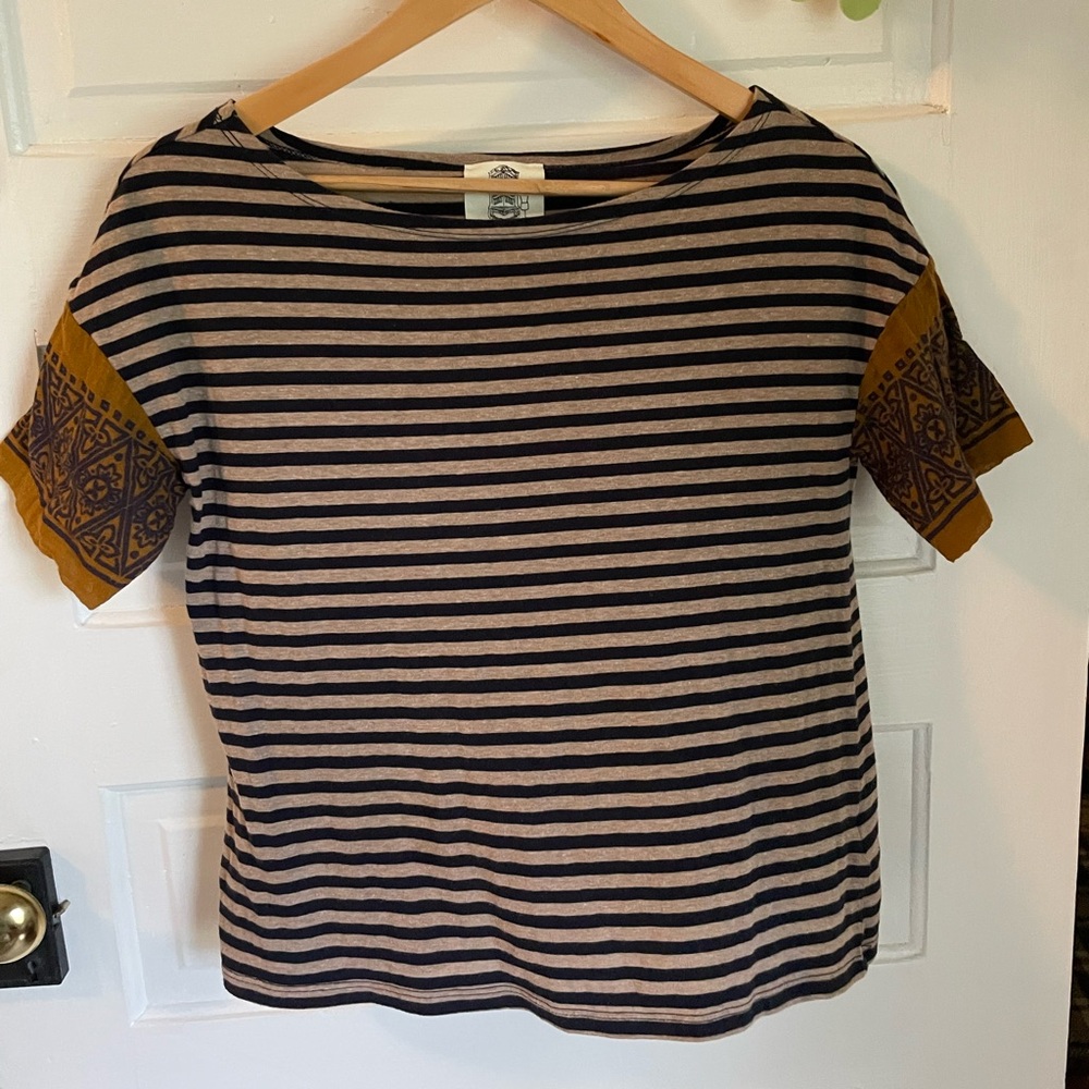 Anthropologie Lilis Closet Striped Top